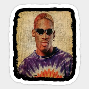 Dennis Rodman Vintage Sticker